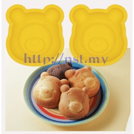 Japan Import Pooh Cake/Jelly/Pudding Mould(2 in a set） - Click Image to Close