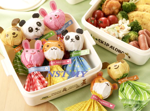 Cute Animal Rice/Dessert Wrapper - Click Image to Close