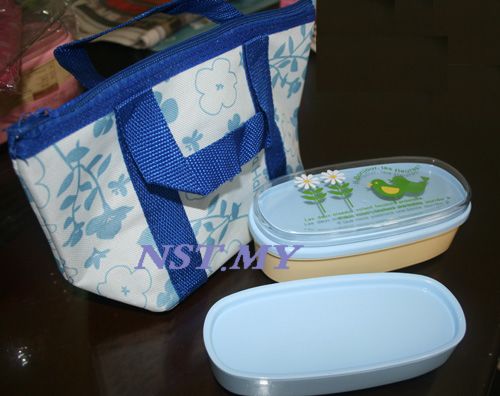 Japan Import Blue Bento Box Set