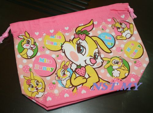 Cute Bunny Bento Bag Pattern 2