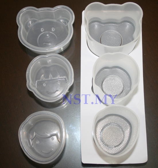 Made in Japan Bear + Boy + Girl Rice Mould