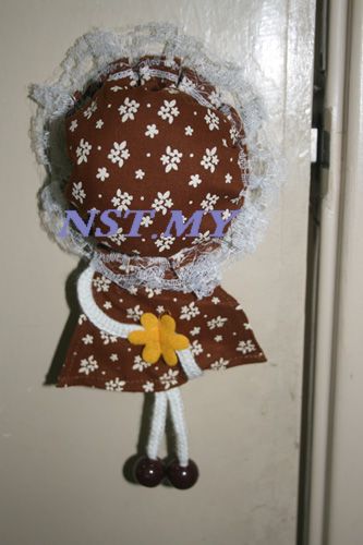 Japan Import Doll Shaped Door Knob Cover