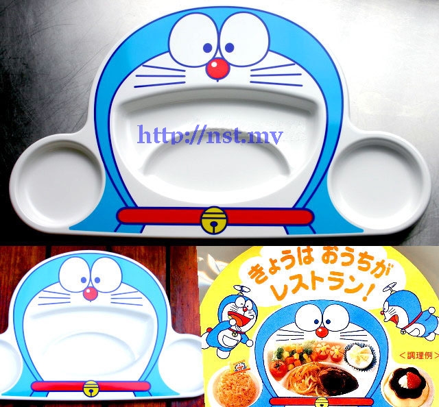 Japan　Import Doraemon 3D Plate