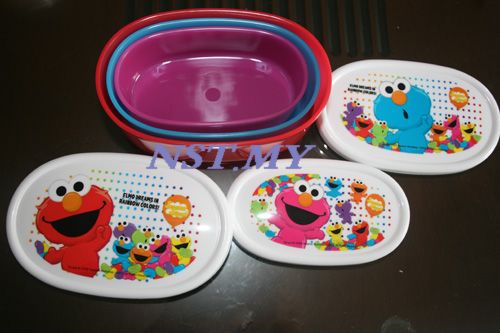 Japan Made Elmo Bento 3 in 1 Set