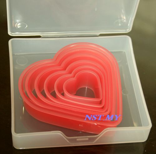 Japan Import Heart Shaped Cookies Mould/Rice Mould with case