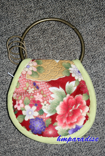 Handmade Japanese Style Key Chain + Purse Set