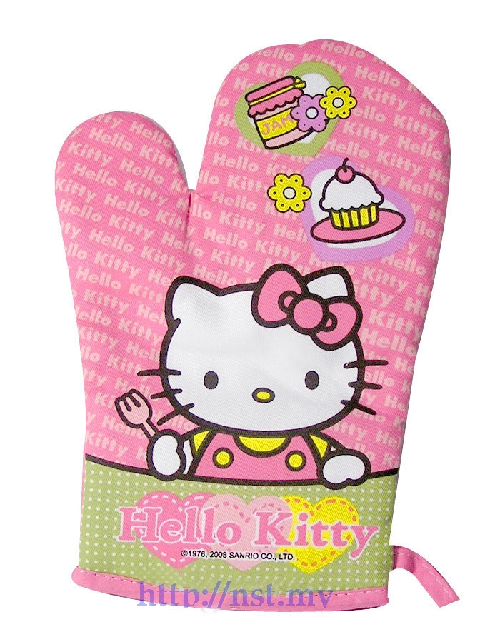 Kitty Sweet Pink Heat Resistant Glove