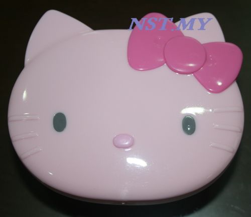 Japan Made Kitty Microwavable dessert/salad box - Click Image to Close