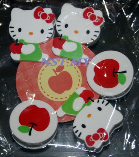 Hello Kitty Apple Memo Clip