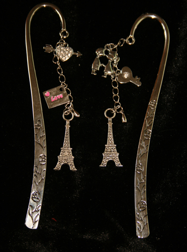 Love in Paris 3D Book mark