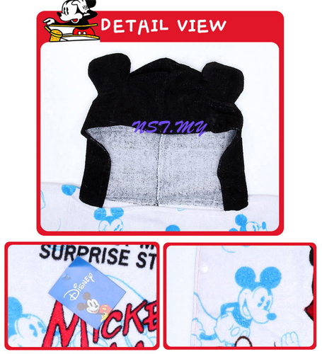 Korea Import Beach Towel Gown-Mickey