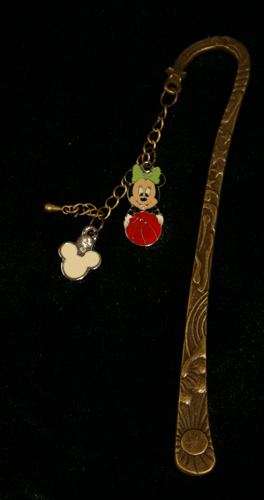 Minnie and ball 3D Bookmark