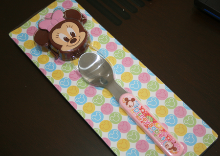 Japan Import Minnie Spoon with cover set