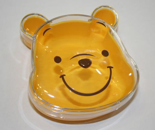 Japan Import Pooh Transparent Multipurpose Box