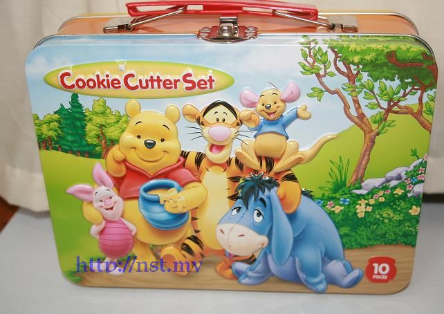 Japan Import Winnie the pooh cookies cutter box set
