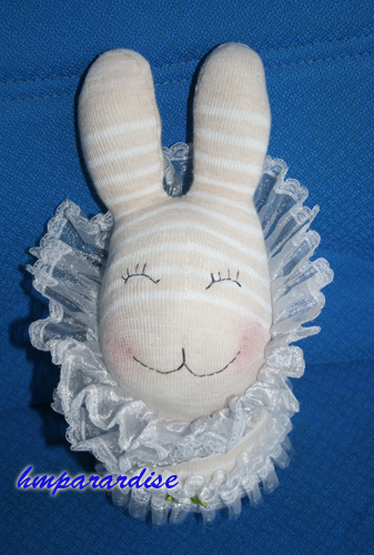 Rabbit in the Wonderland Handmade Sock Dolls