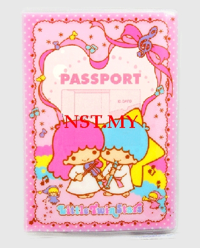 Twin Star Musical Wonderland Waterproof Passport Holder