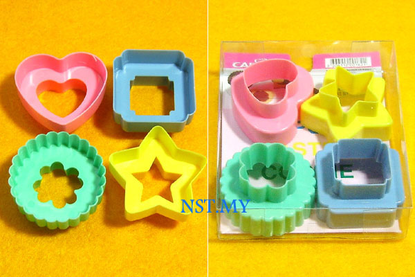 Colour Cookies Cutter Set