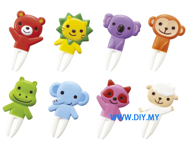 Cute Animal food picks for bento
