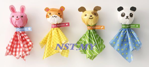Cute Animal Rice/Dessert Wrapper