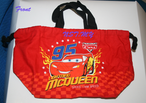 Japan Made Disney Cars Bento Bag