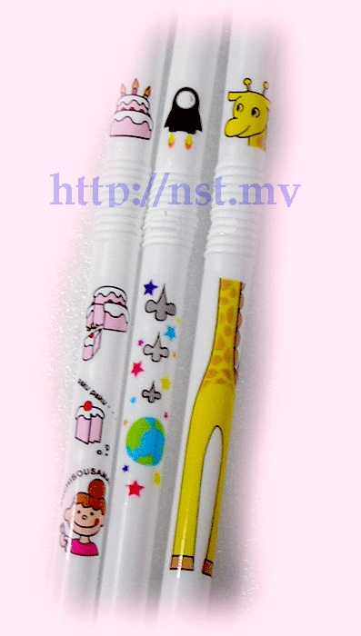 Japan Made Cute Reusable Flexible Straw Set