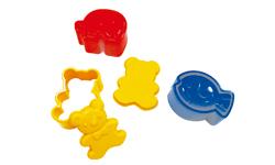 Japan Import Teddy Bear+Elephant+Fish Mould/Cookies Mould