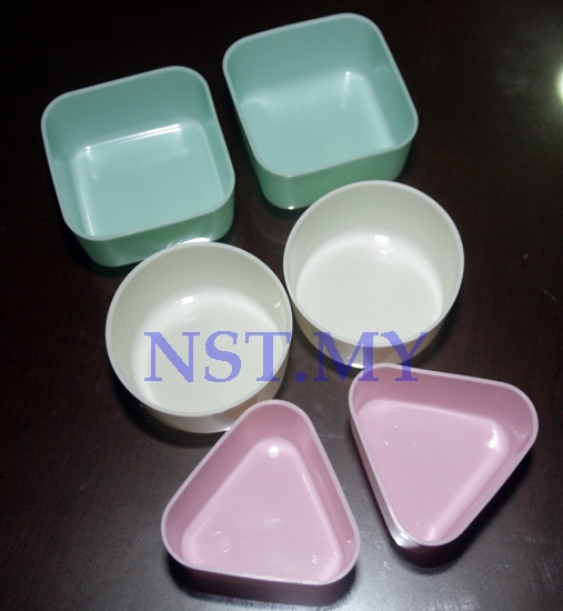 Japan Made Square + Round+Triangle Shaped Jelly/Pudding/Dish Cup