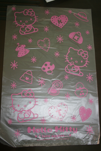 Japan Import Hello Kitty Dessert/gift Plastic bag