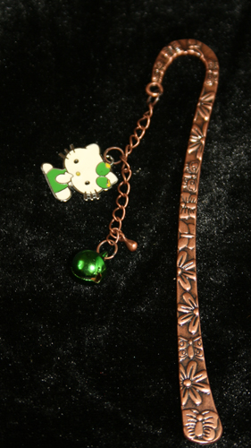 Kitty and Bell 3D Bookmark