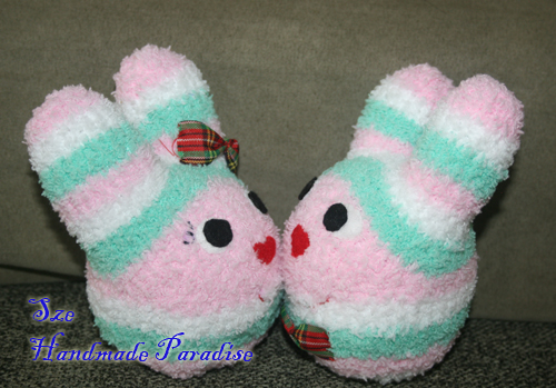 "Lovers" Handmade Sock Dolls