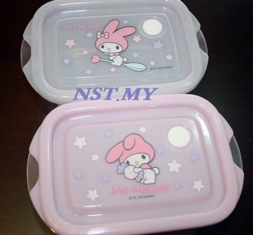 Japan Made Melody Microwavable Lunch Box(2 in set)