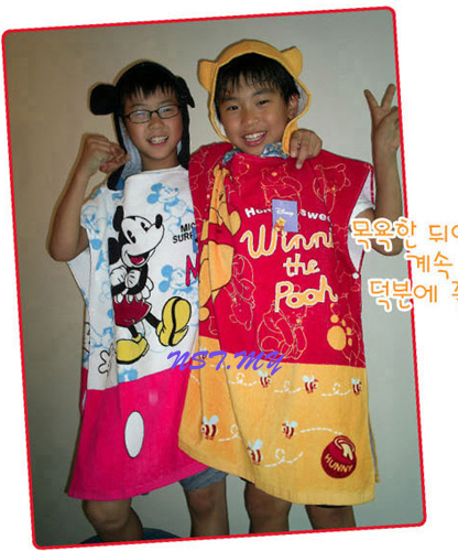 Korea Import Beach Towel Gown-Mickey