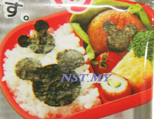 Japan Import Mickey Rice Seaweed/Cheese/Vegie/Cookies Mould