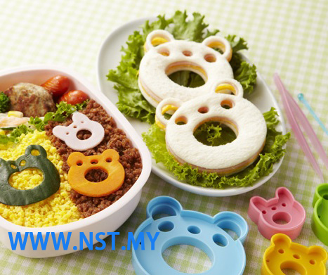 Panda Rabbit Bear Frog Vegetable/cheese/ham/bread cutter set