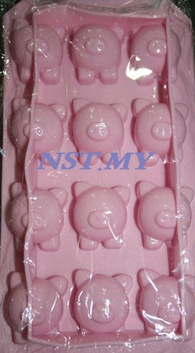 Pig shaped Chocolate/Ice Mould
