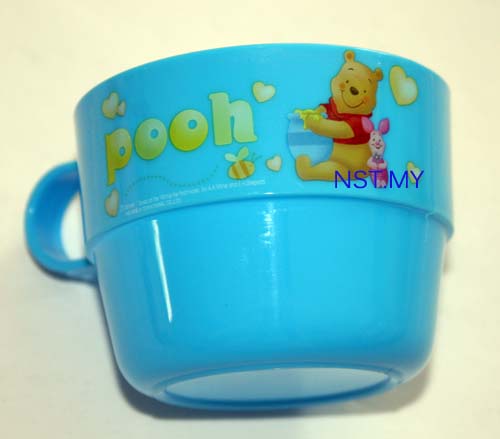 Winnie the Pooh Cup with handle (blue)