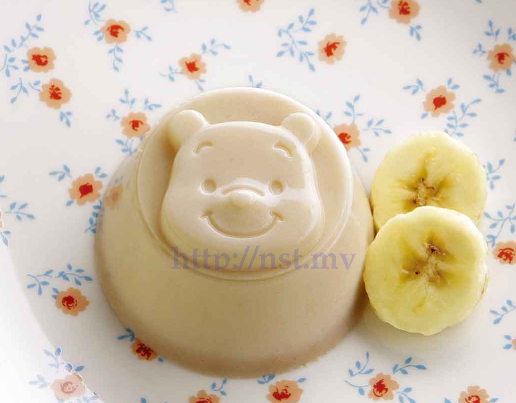 Japan Import Pooh Pudding/Steam Egg/Jelly Mould