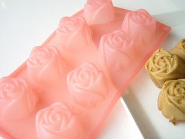 Rose Shaped Silicon Mould