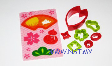 Sakura Bento Cutter Set A