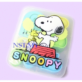 Made in Japan Snoopy Rice Mould+Stencil+Sause case box