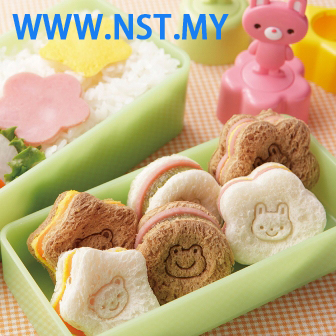 Rabbit Bear Frog stamping mould set