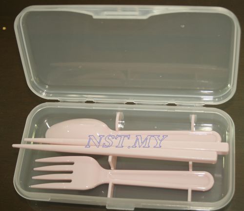 Japan Made Spoon+Fork+Chopstick Box Set