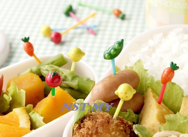 Japan Import Colourful Vegetable Picks
